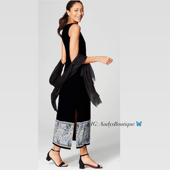 NWT J.JILL WEAREVER HAVANA FLORAL MAXI DRESS SIZE XL, MSRP $139.00 - Picture 2 of 12